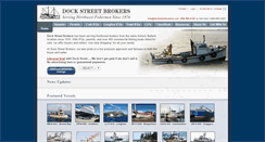 Desktop Screenshot of dockstreetbrokers.com
